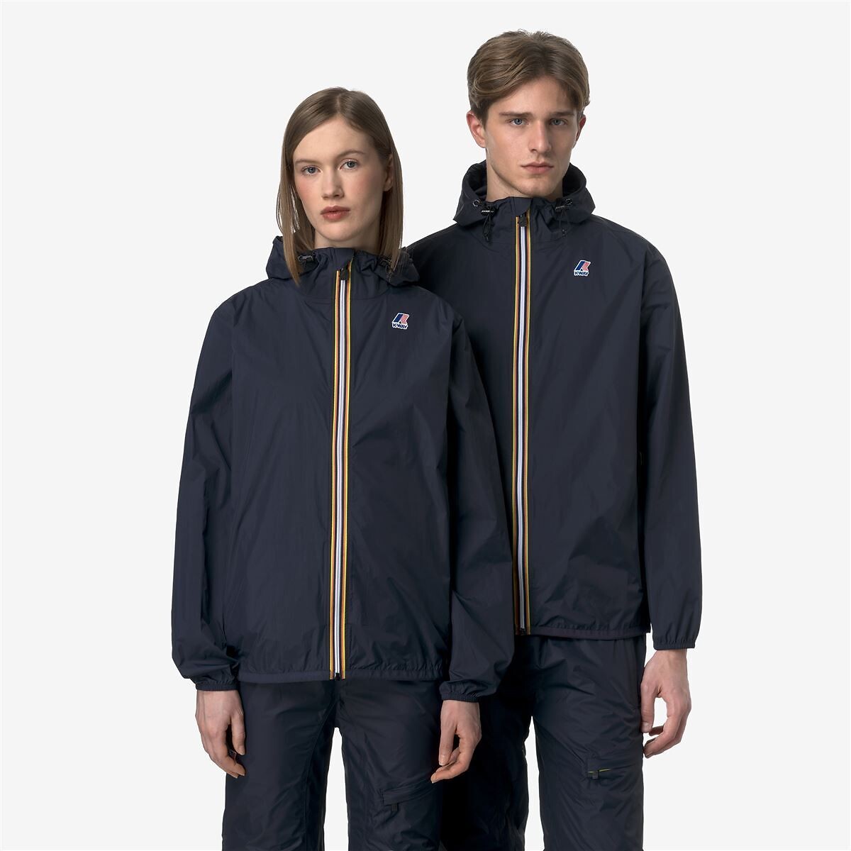Giacca a vento unisex con cappuccio LE VRAI CLAUDE 4.0 navy, K-WAY