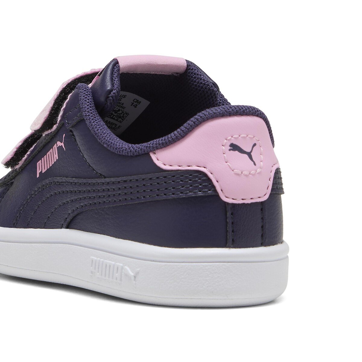 Baskets Smash 3.0 Glitter Velcro violet/rose, PUMA