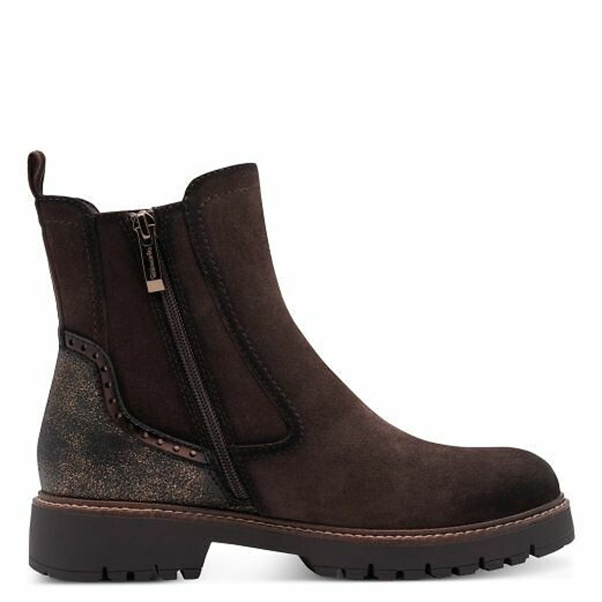 Chelsea Boots dark brown, TAMARIS