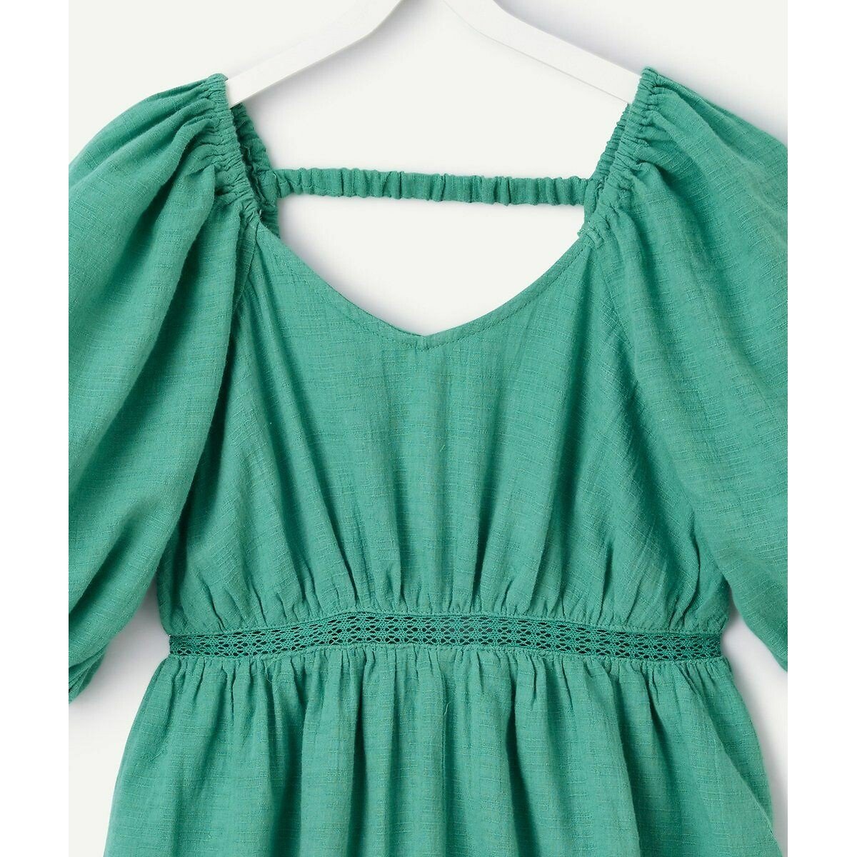 Short Sleeve Playsuit green, TAPE A L'OEIL