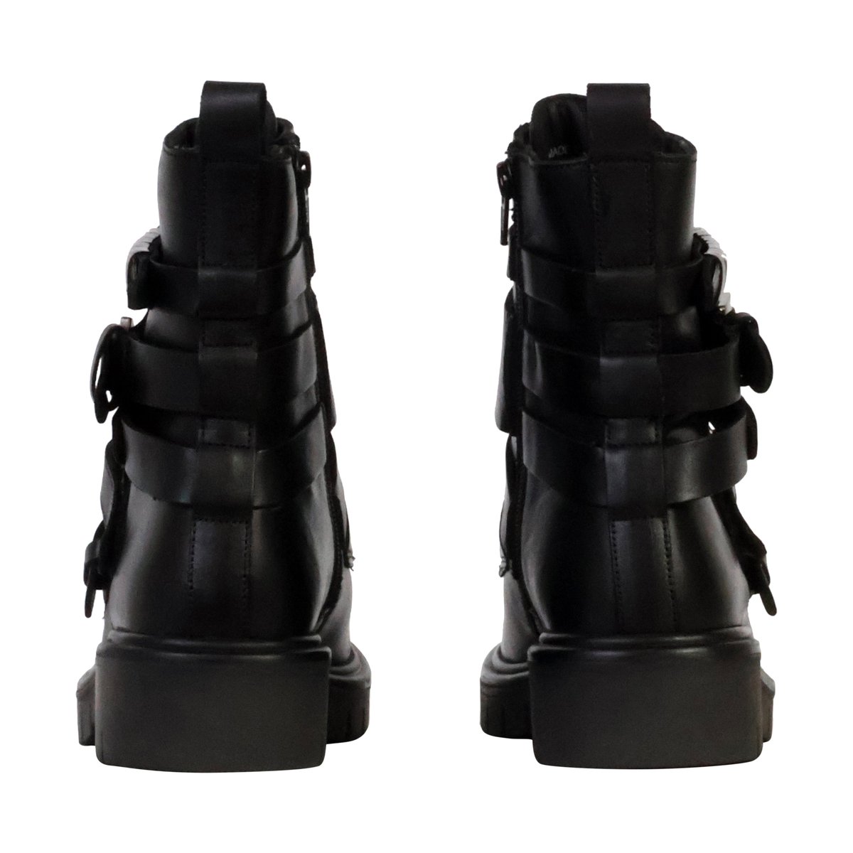 Bottines Cuir Zeloe noir, KAPORAL