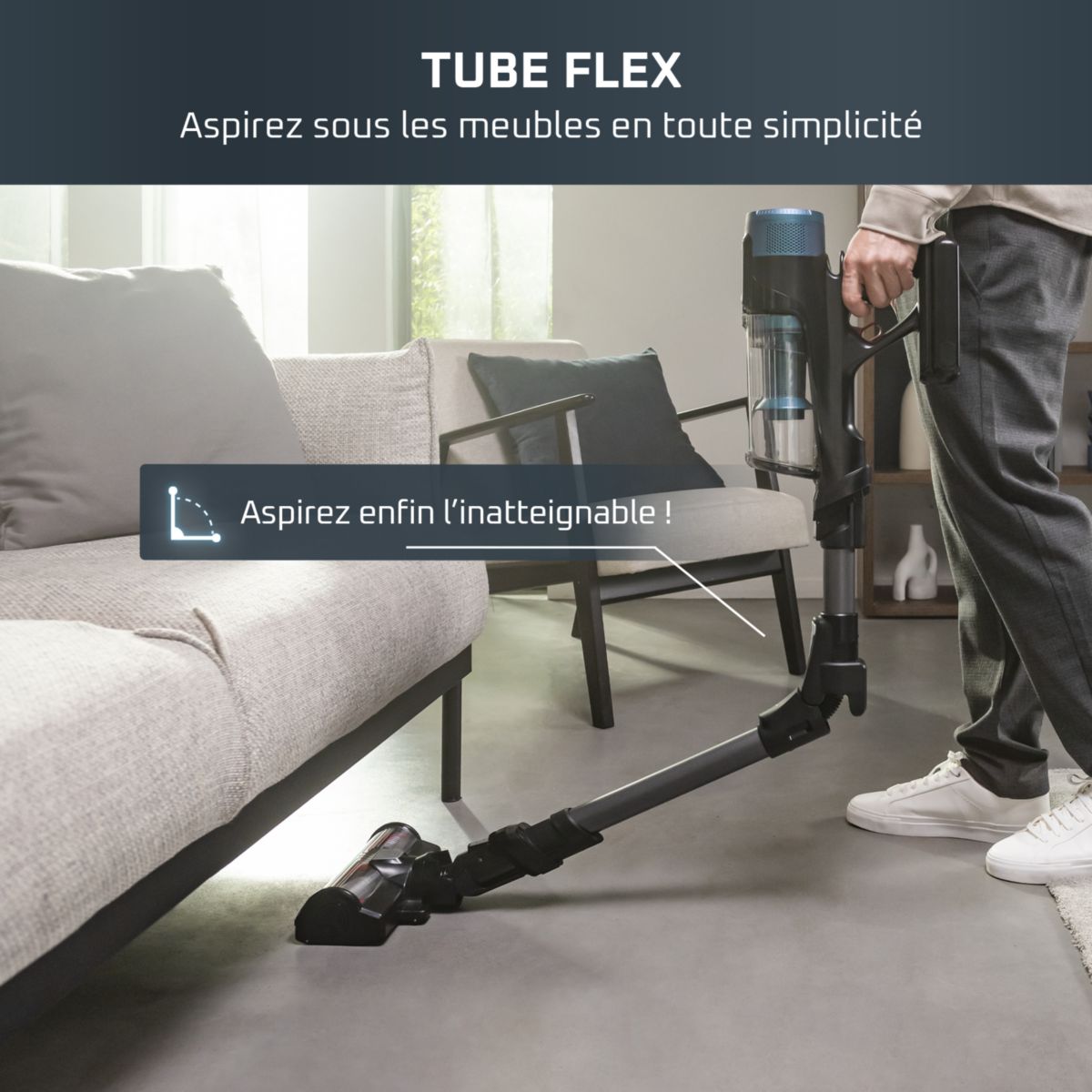 Aspirateur balai X-Force Flex 14.80 Aqua RH9BC1WO couleur unique, ROWENTA