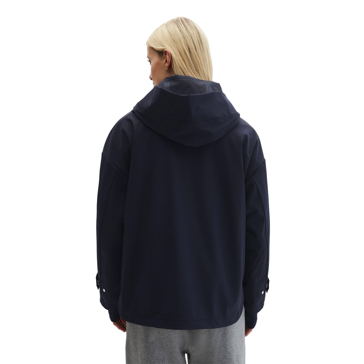 Veste de pluie 3 couches MOP x Function en nylon stretch imperméable bleu foncé, MARC O'POLO