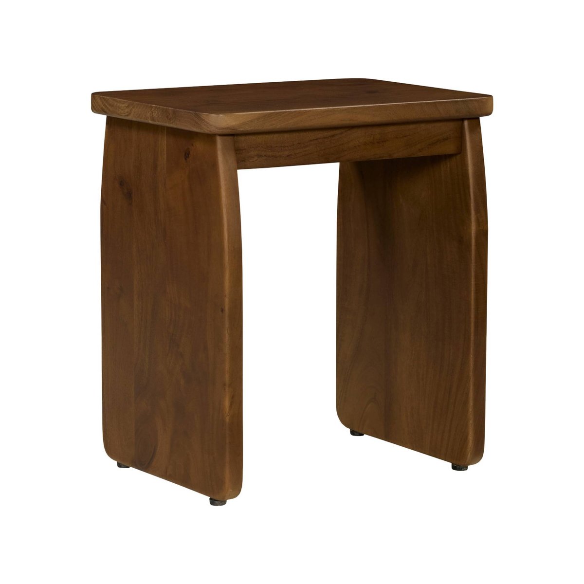 Table de chevet, table d'appoint exotique bois d'acacia (lot de 2) ASHA naturel, SWEEEK