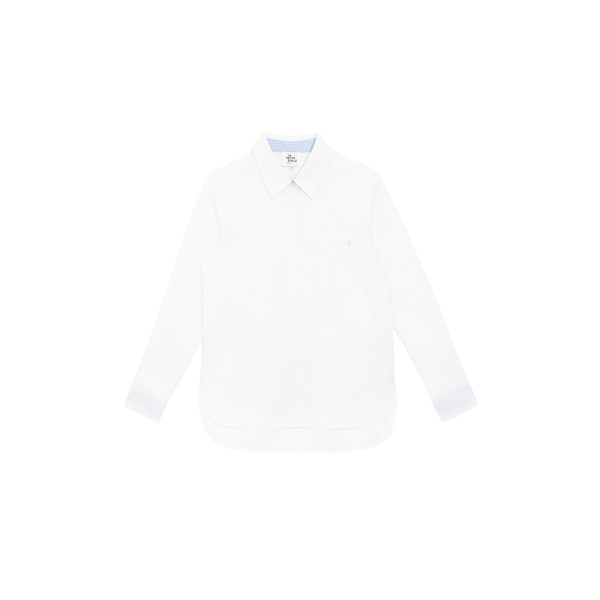 Chemise imprimé à rayures CARLI 11-ecru, LA PETITE ETOILE