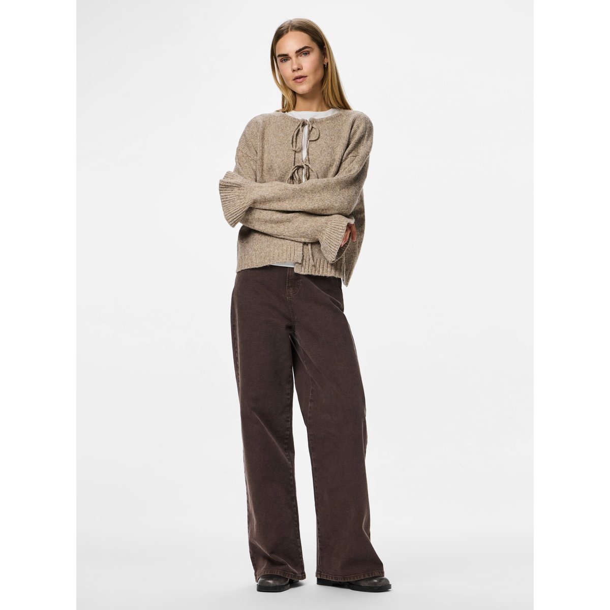 Cardigan En Maille morel, PIECES