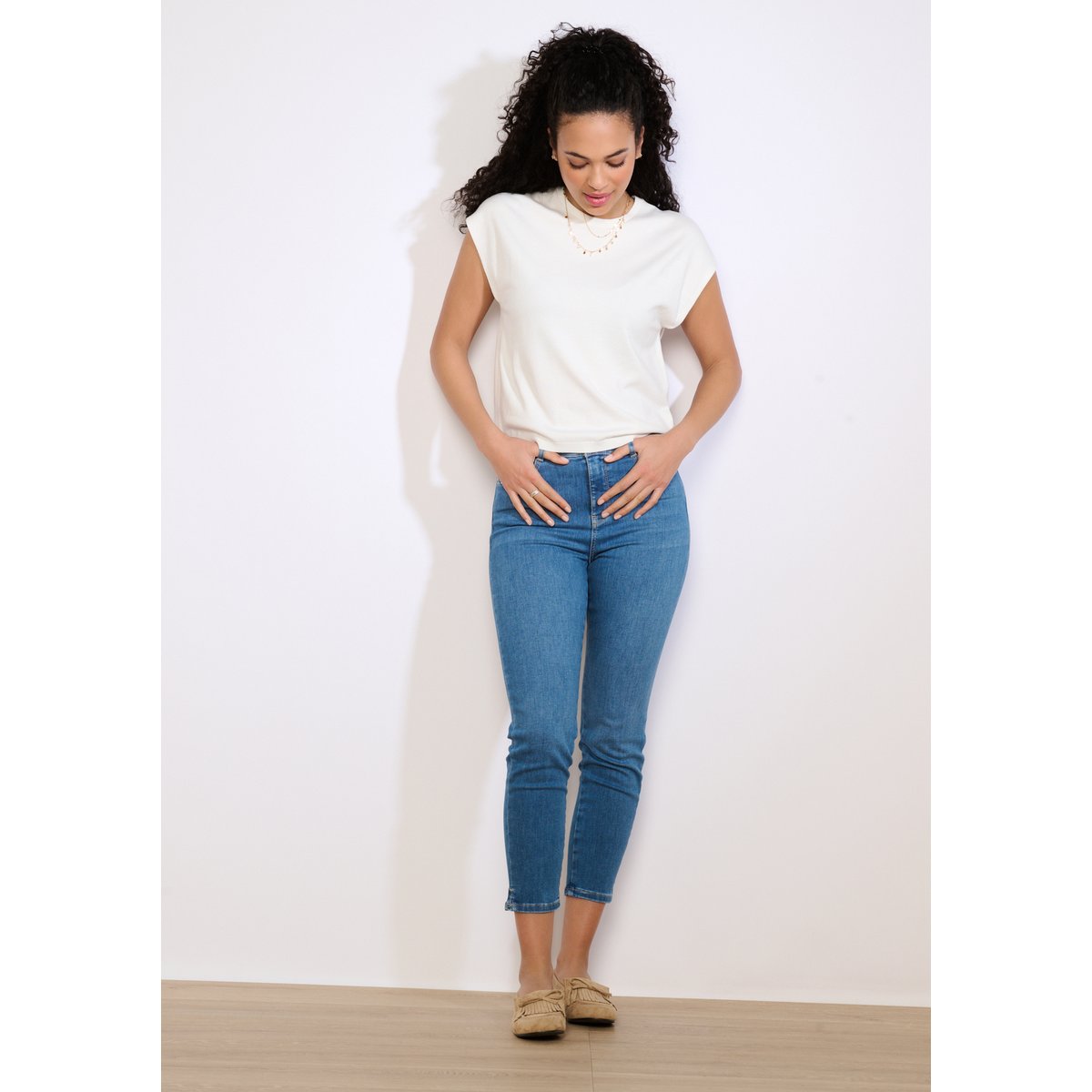 Jean slim multitaille medium blue, LOLALIZA