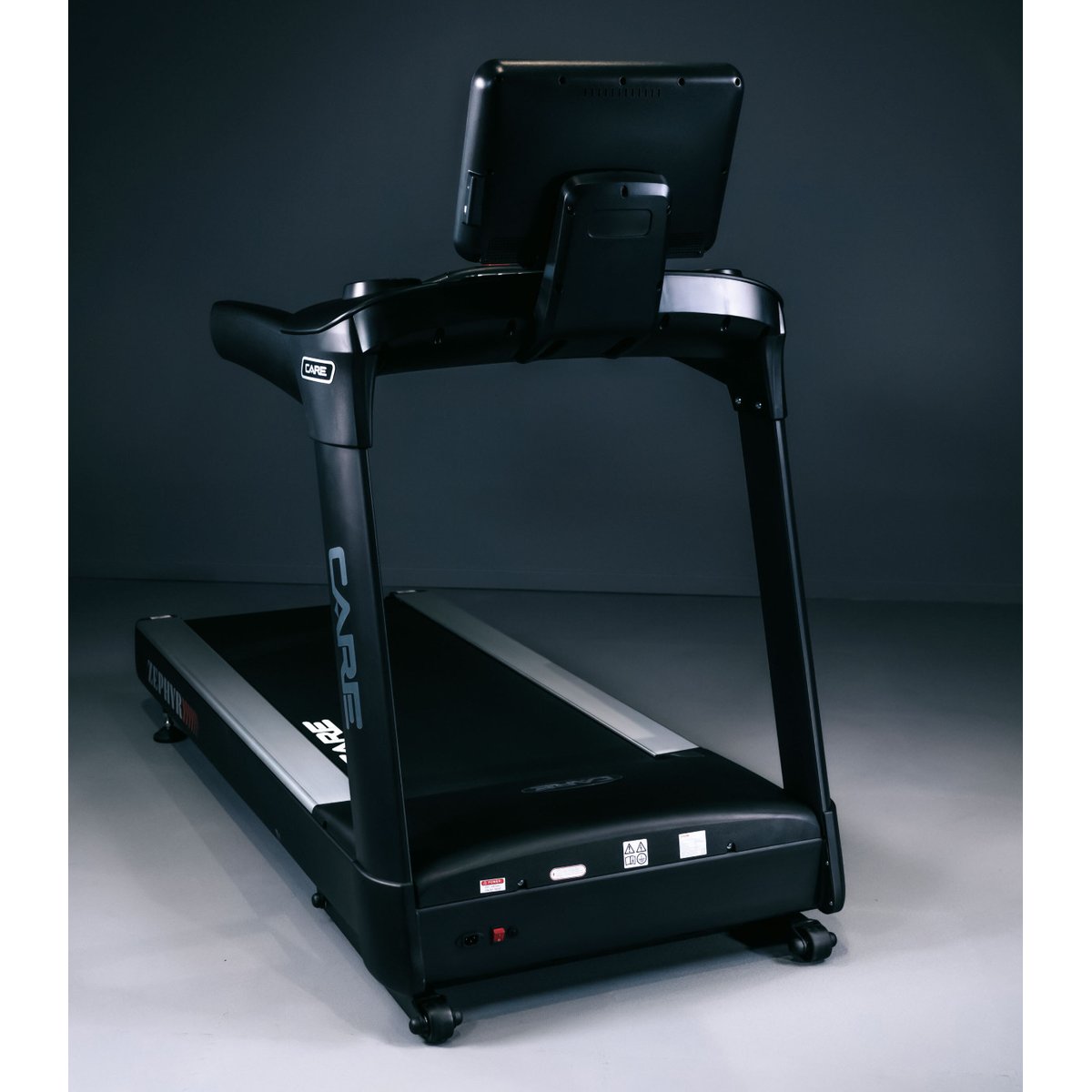 Tapis de course professionnel - 24km/h - CARE - ZEPHYR noir, CARE FITNESS