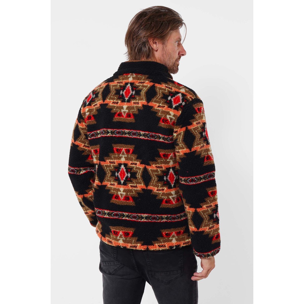 Sweat Col Cheminée Polaire Côté Sauvage multicolore, JOE BROWNS