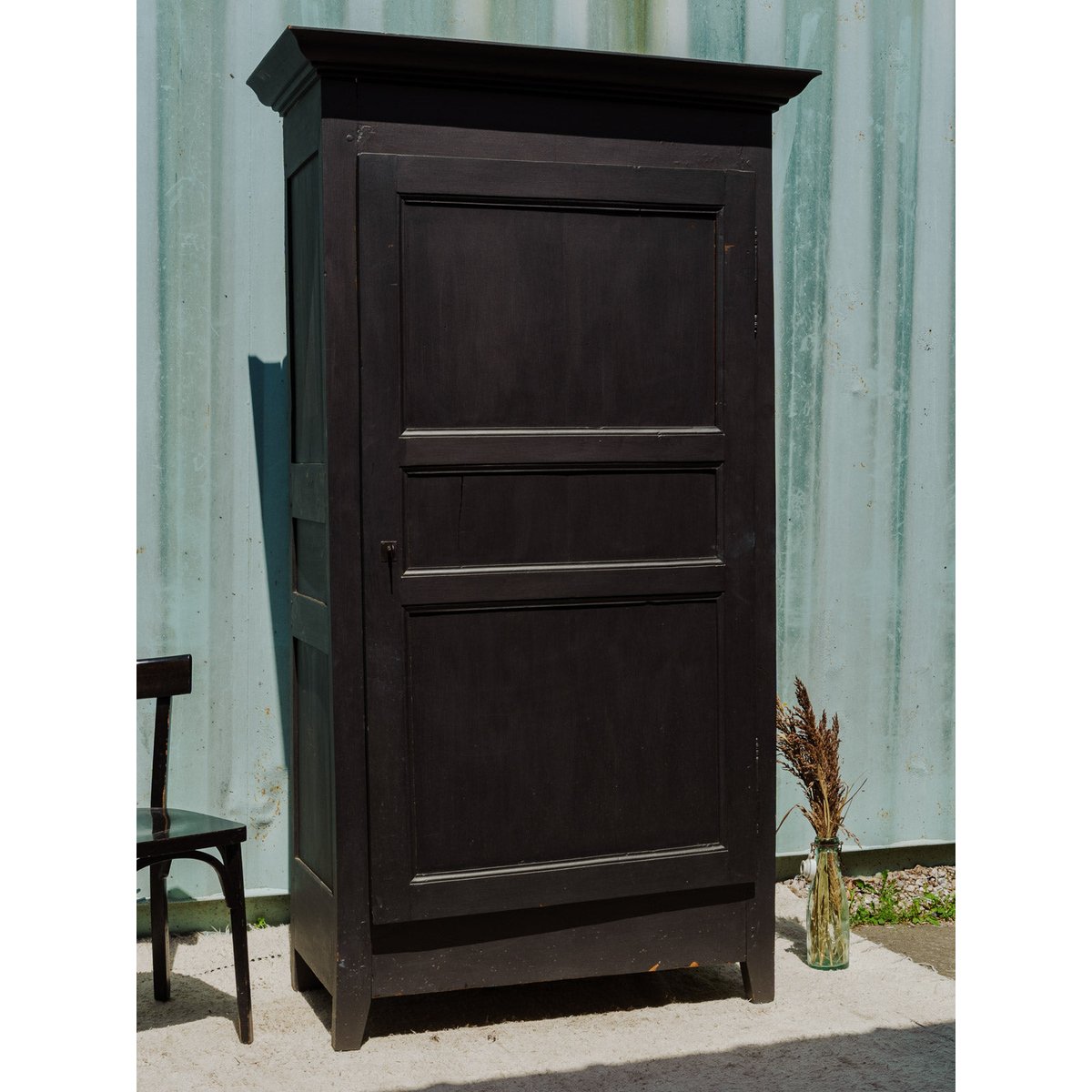 Bonnetière en bois noir Blandine N°433 - Bon état noir, DEBONGOUT