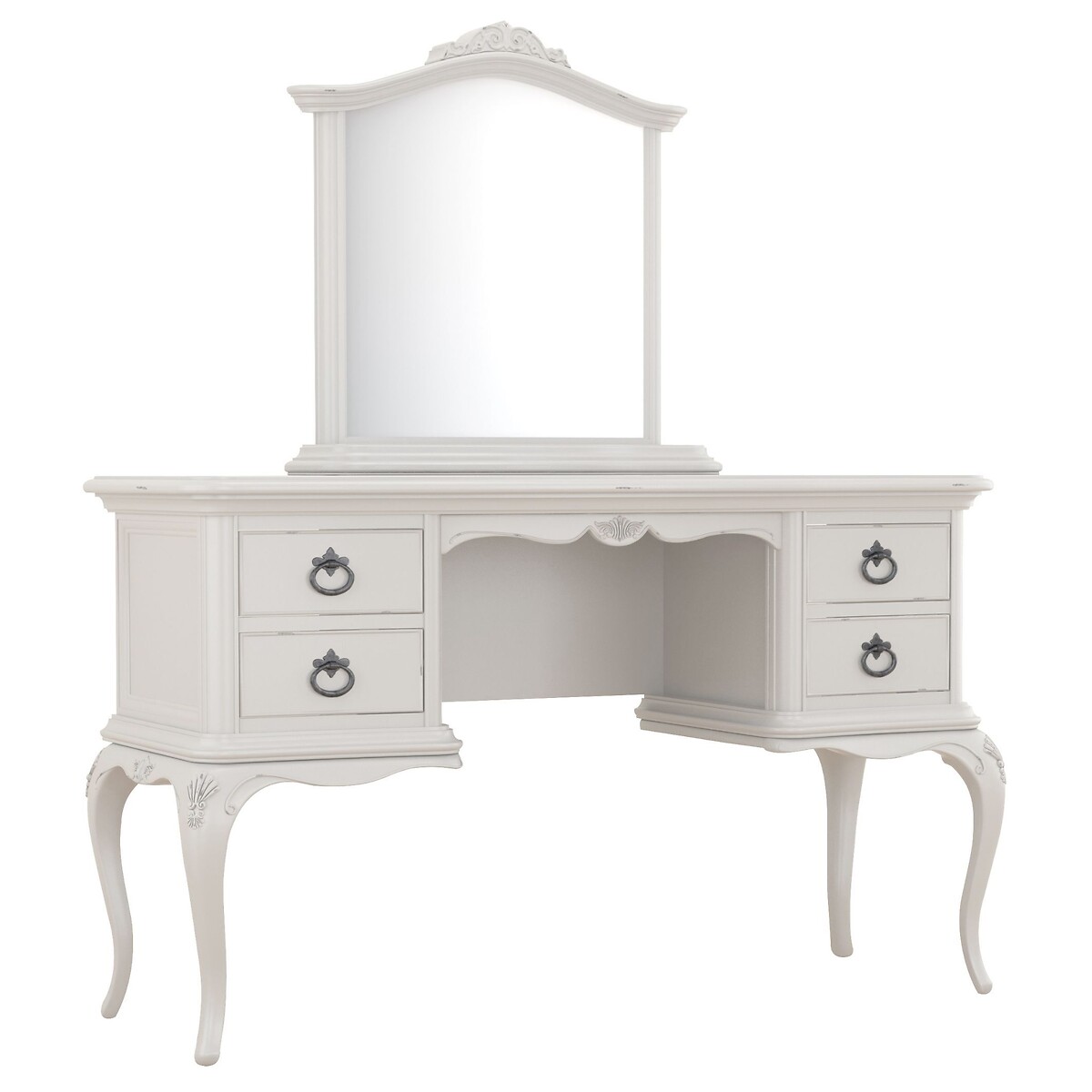 Etienne French-Vintage Dressing Table grey white , WILLIS & GAMBIER