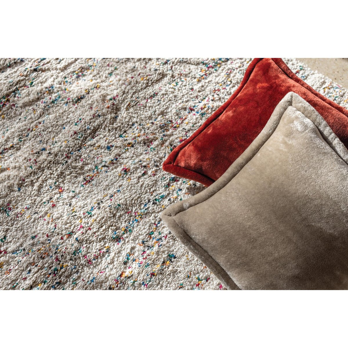 Tapis Tonya 2 neige, VIVARAISE