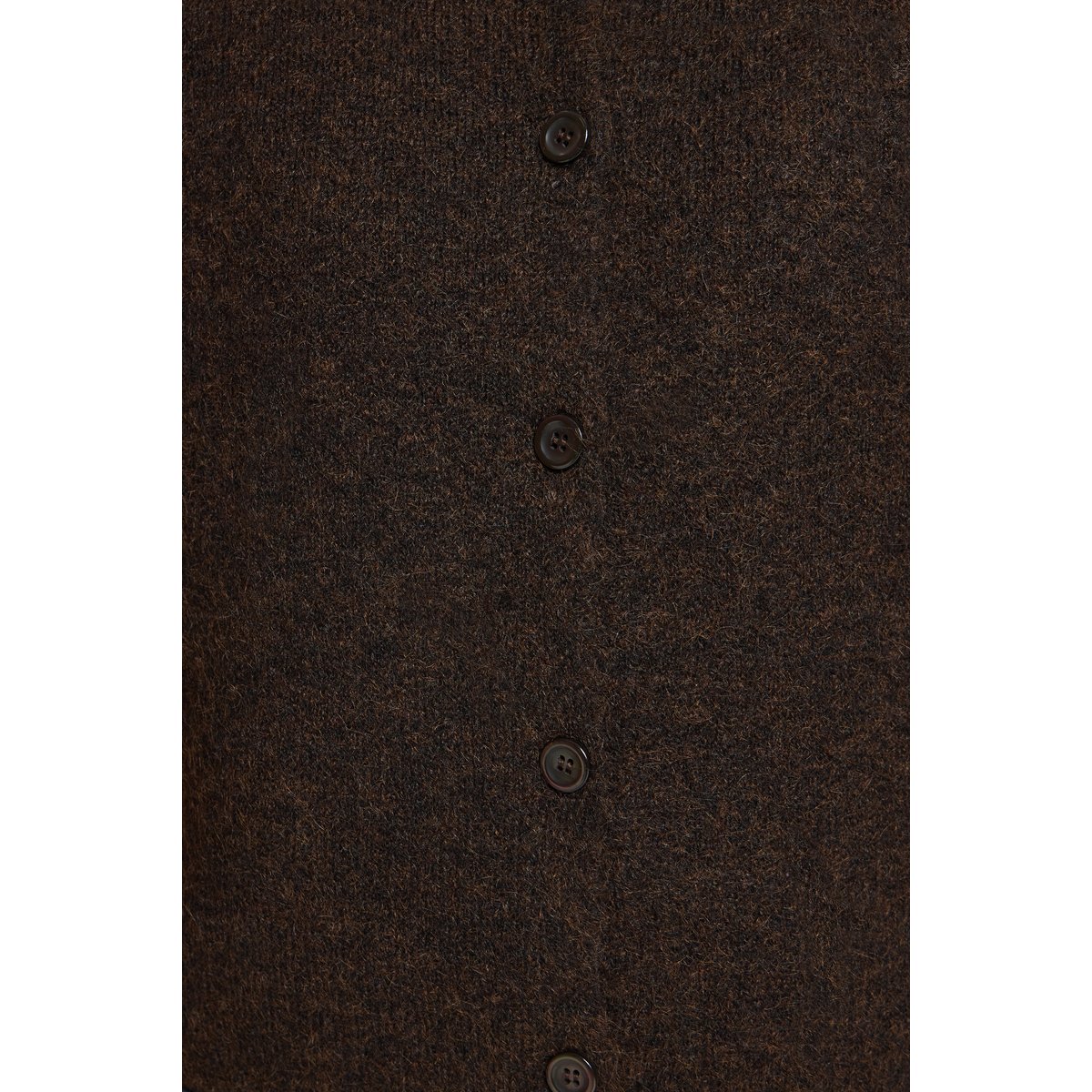 Sans manches marron coffee bean melange, ICHI
