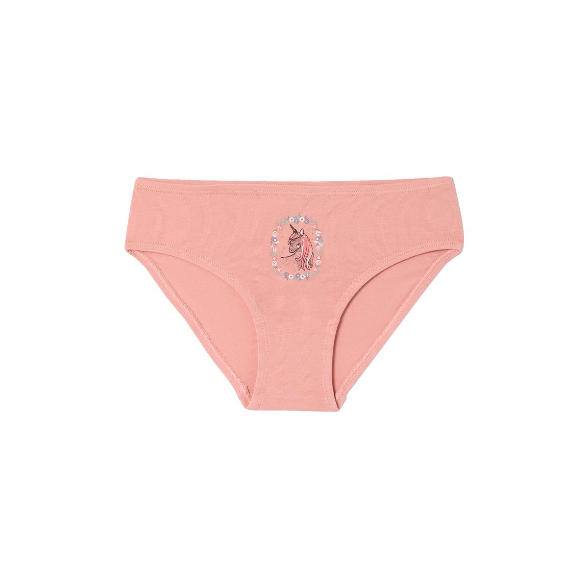Lot de 5 culottes assorties rose, VERTBAUDET