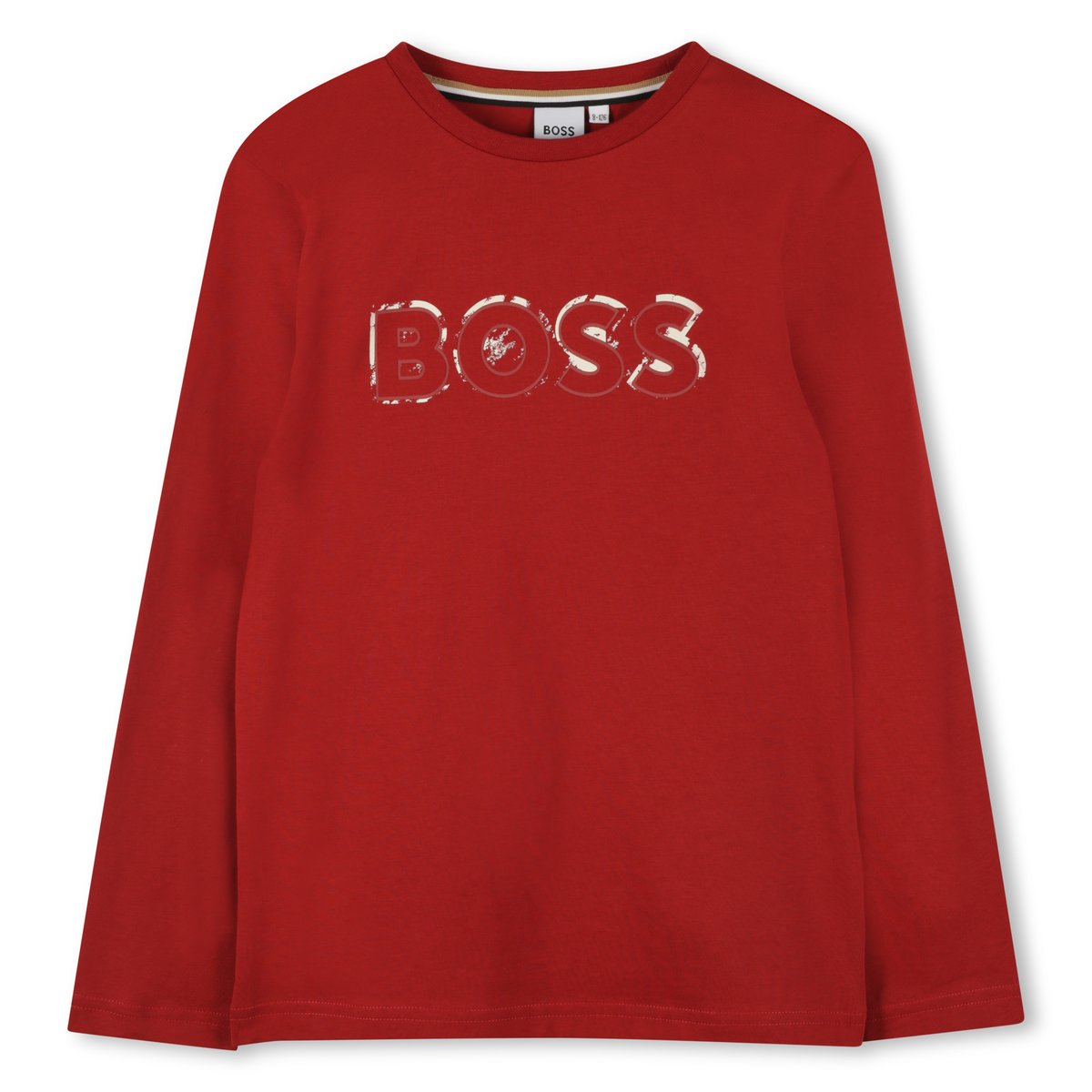 T-shirts à manches longues grenade, BOSS KIDSWEAR