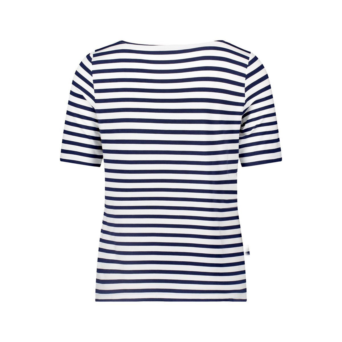 T-shirt à rainures à motif placé blanc/bleu, BETTY BARCLAY
