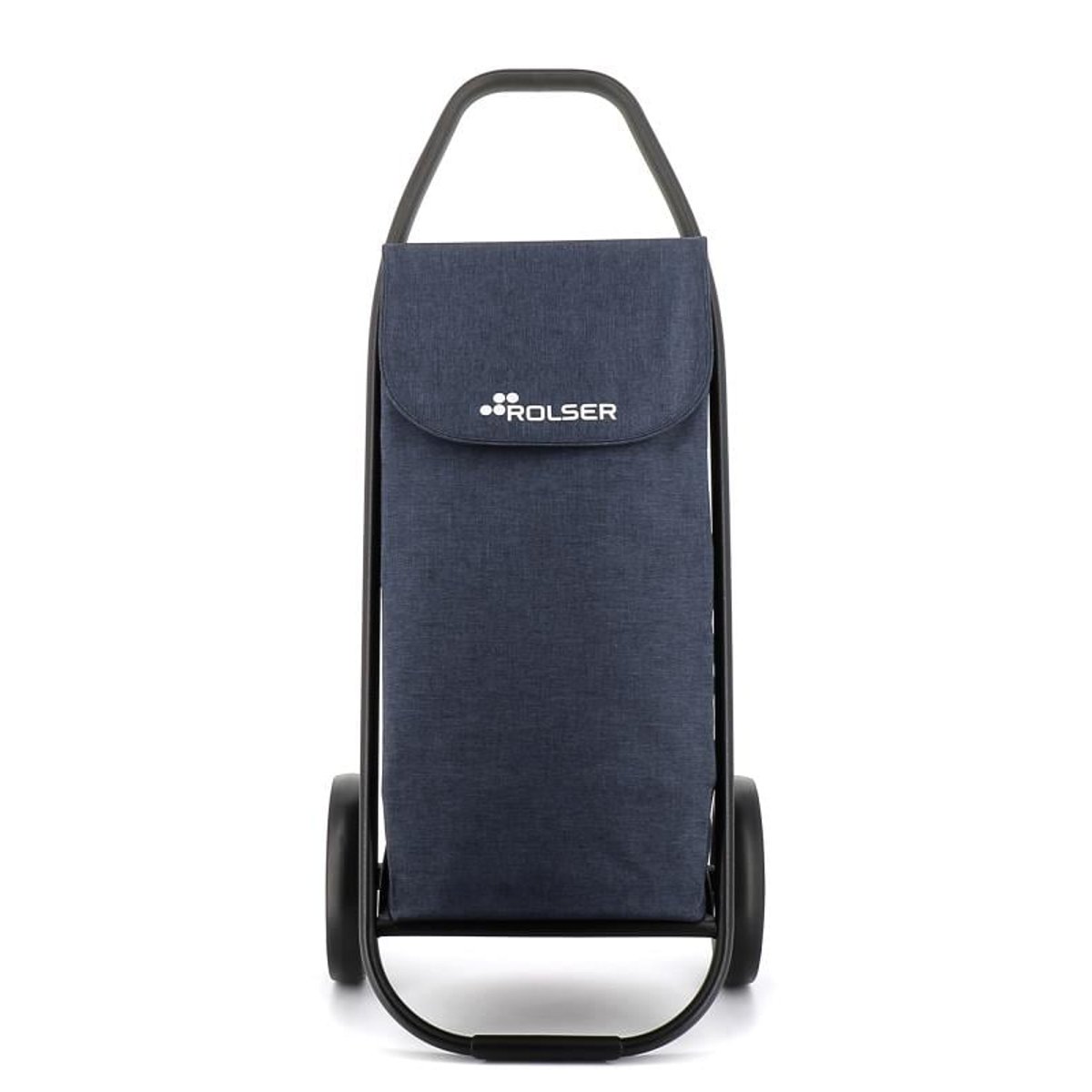 Chariot de course 2 roues COM8 TWEED bleu marine, ROLSER