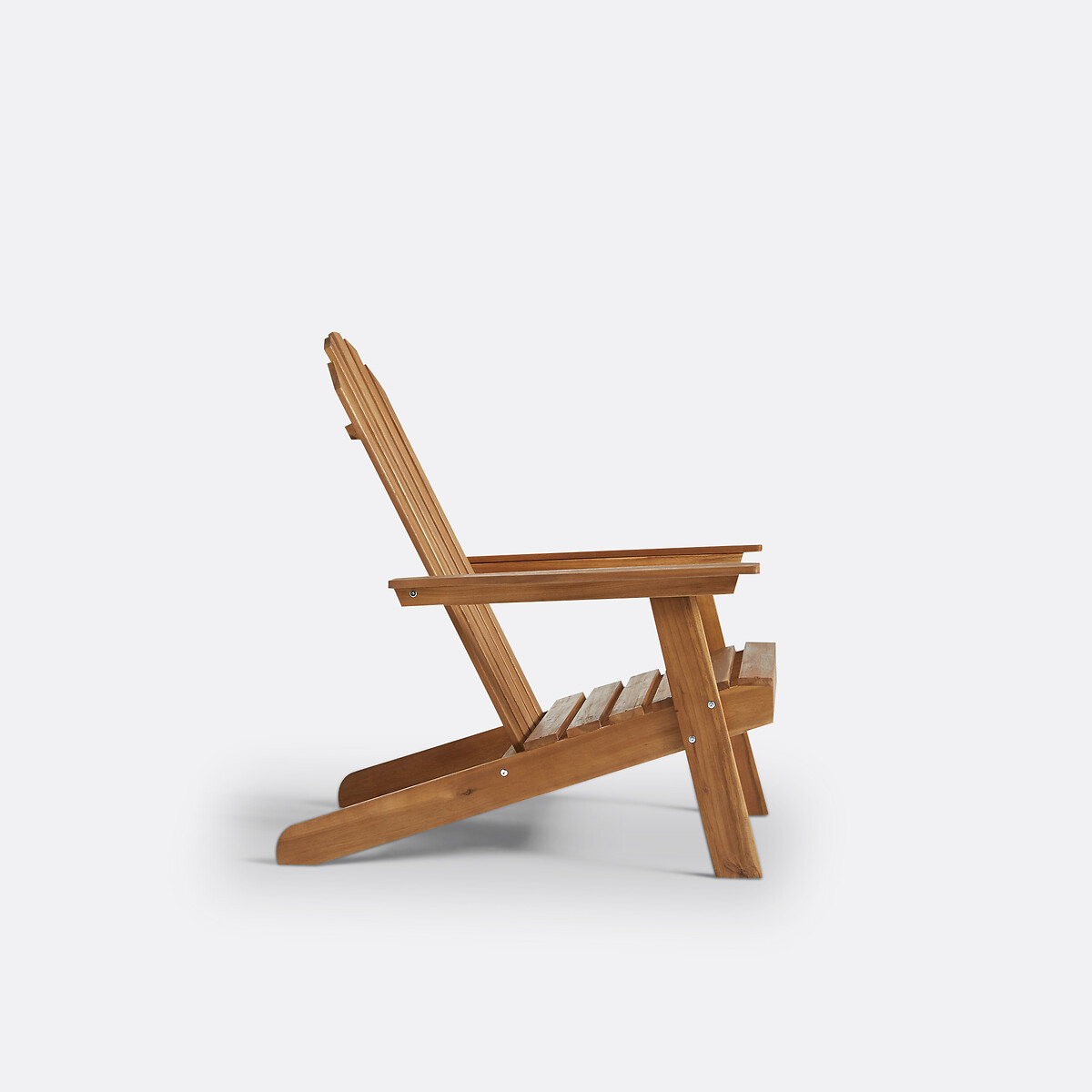 Fauteuil style Adirondack Zeda acacia acacia, LA REDOUTE INTERIEURS