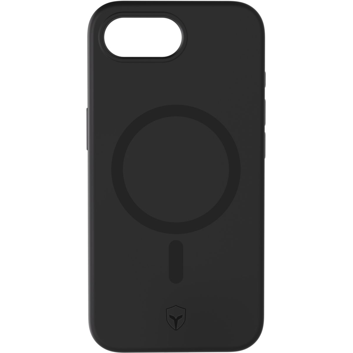 Coque iPhone 16e/17e silicone Noire couleur unique, FORCE CASE