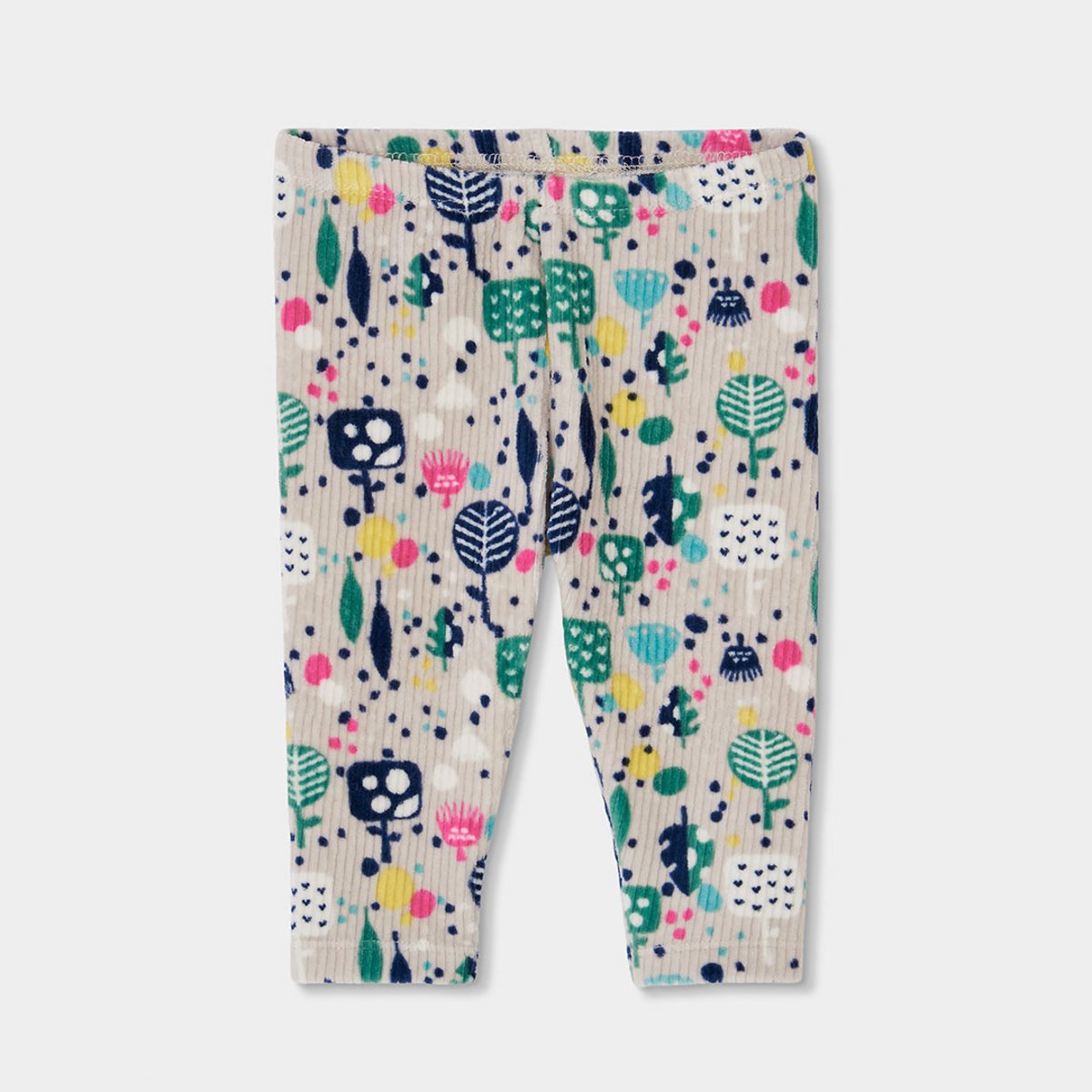 Ensemble bébé maille imprimé arbres blanc, BOBOLI