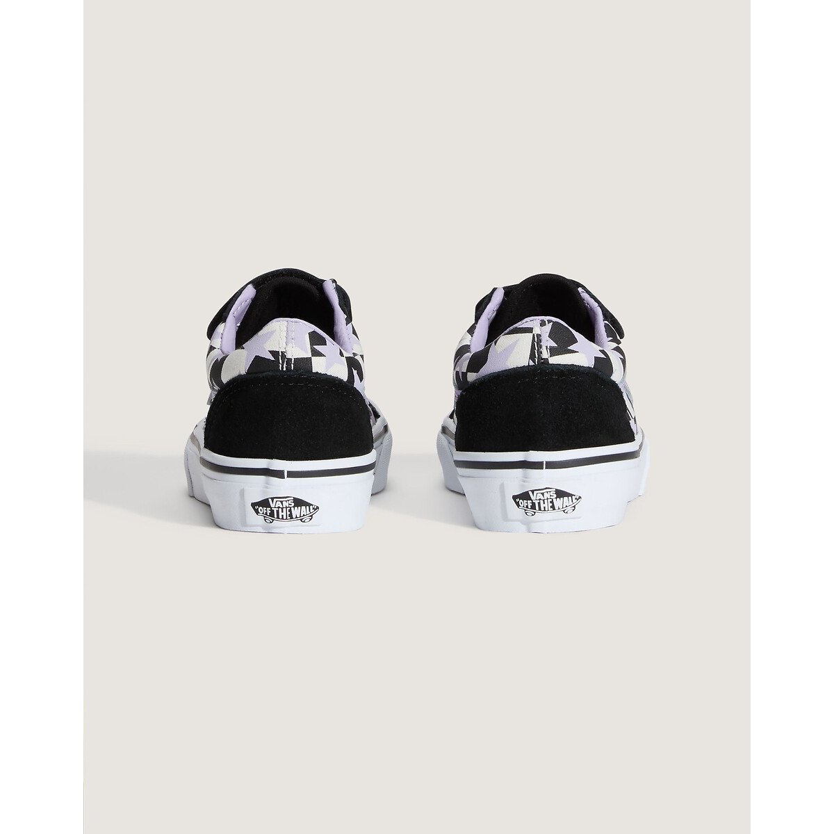 Baskets basses à scratch, UY OLD SKOOL V noir/violet/blanc, VANS