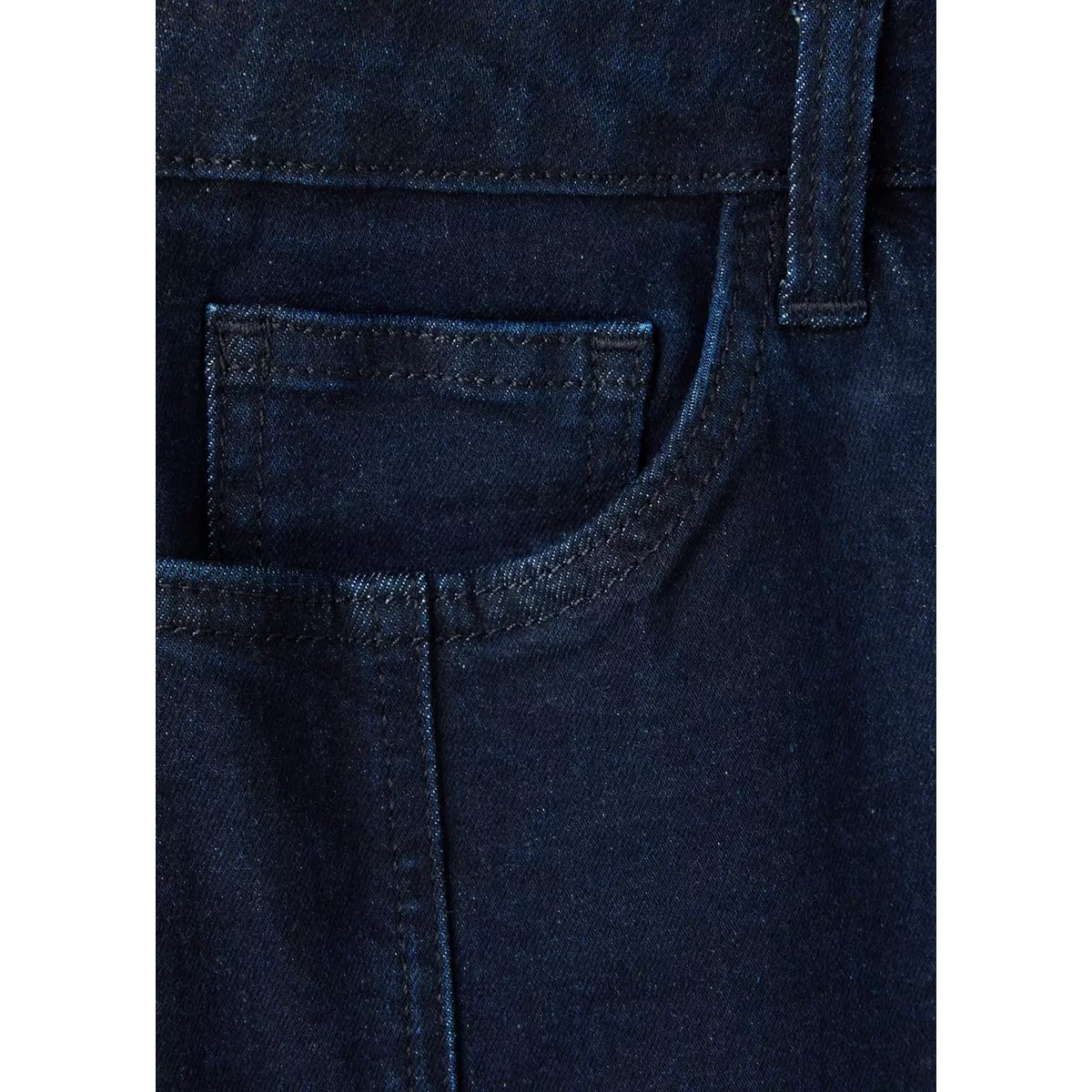 Jean wide leg coutures décoratives bleu, MANGO TEEN
