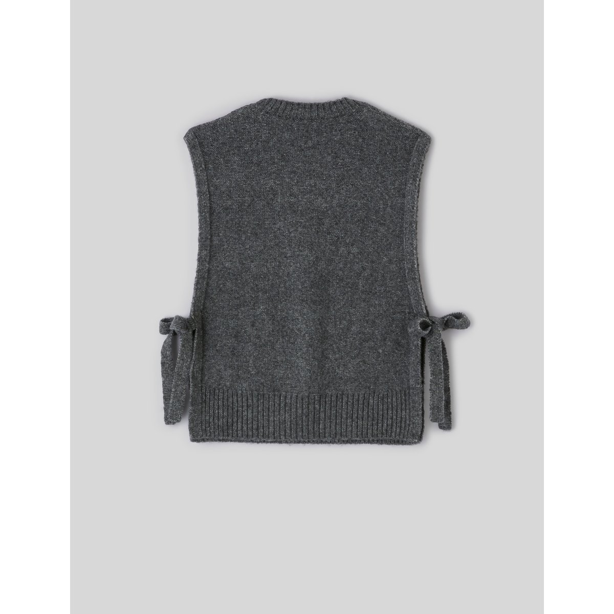 Pull sans manches gris, BZB