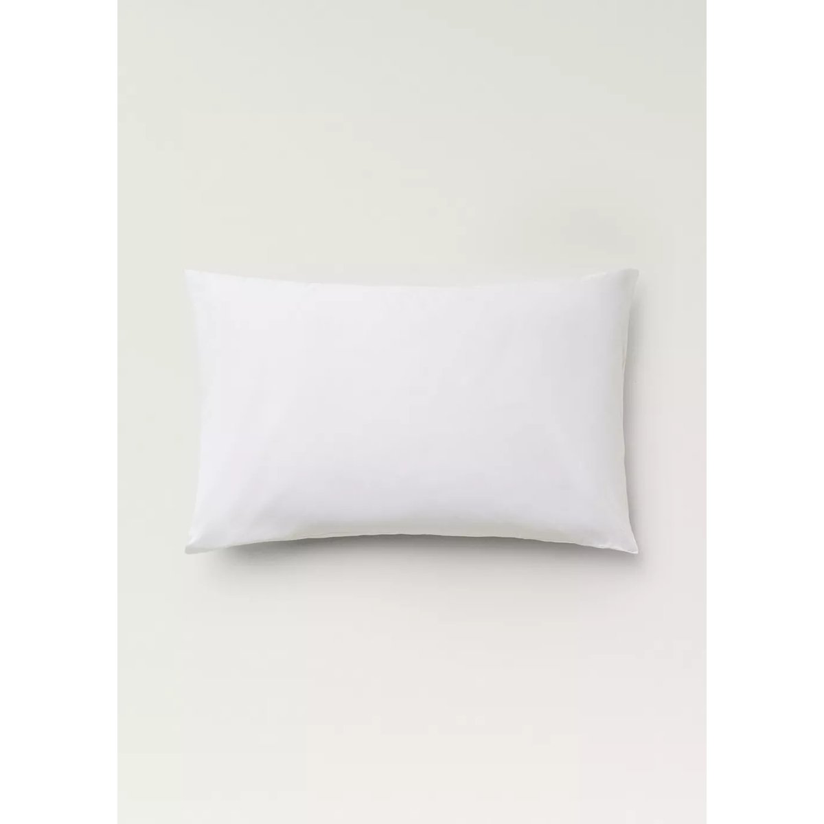 Deux taies d’oreiller percale de coton 50x75 cm blanc, MANGO HOME