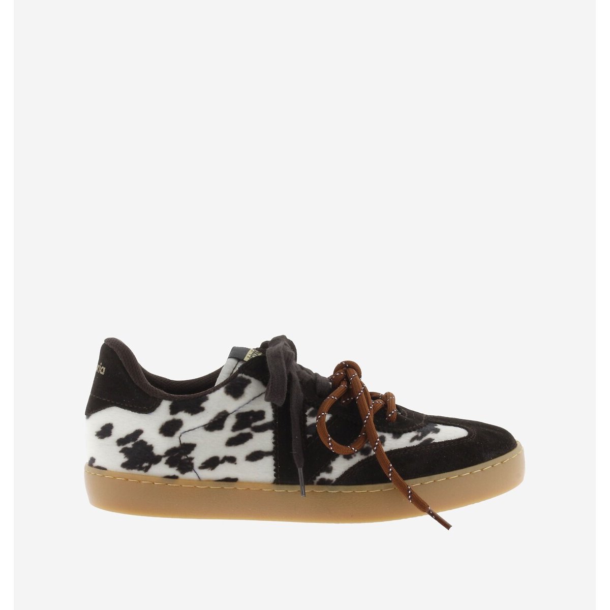 Baskets BERLIN ANIMAL PRINT imprimé noir/blanc, VICTORIA
