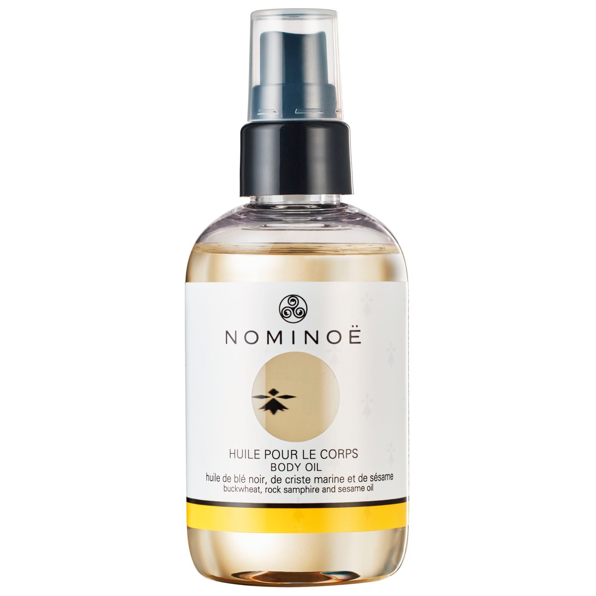 Huile hydratante corps couleur unique, NOMINOE