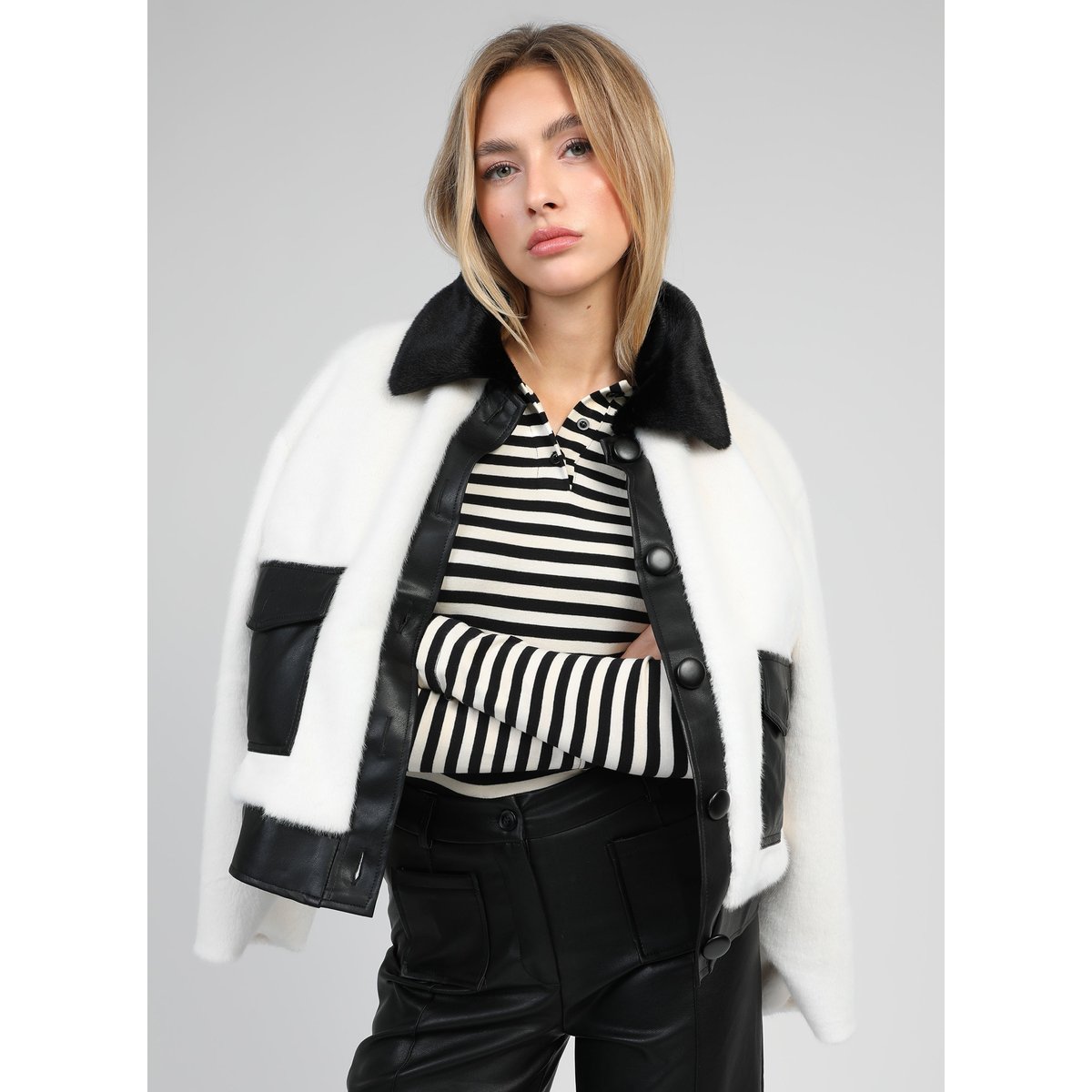 Veste CHARLIZE ecru, AN'GE