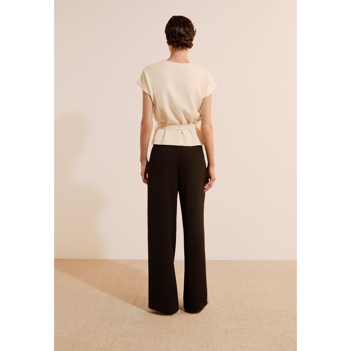 Pantalon fluide large PAUL noir, ETAM