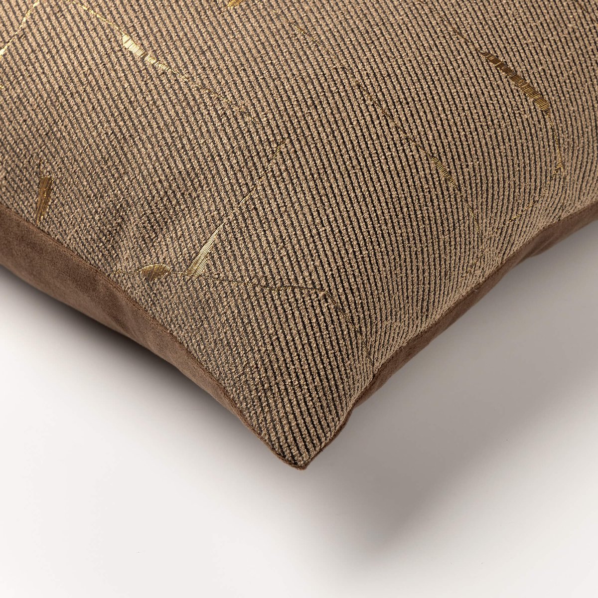 Housse de coussin Gidon brun, DUTCH DECOR