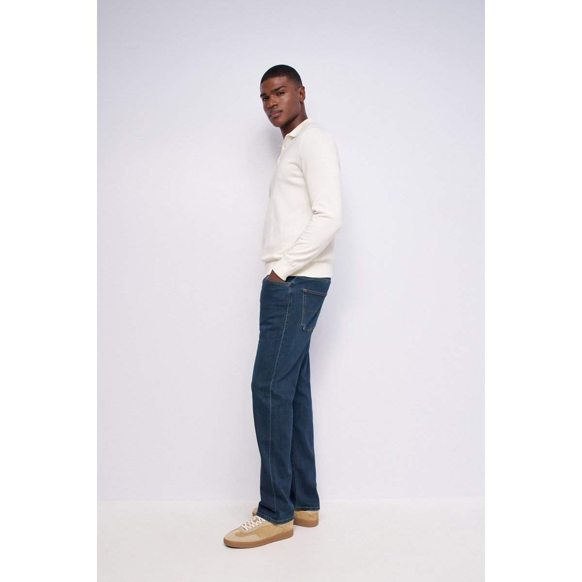 JEAN STRAIGHT FIT bleu vintage, SALSA JEANS