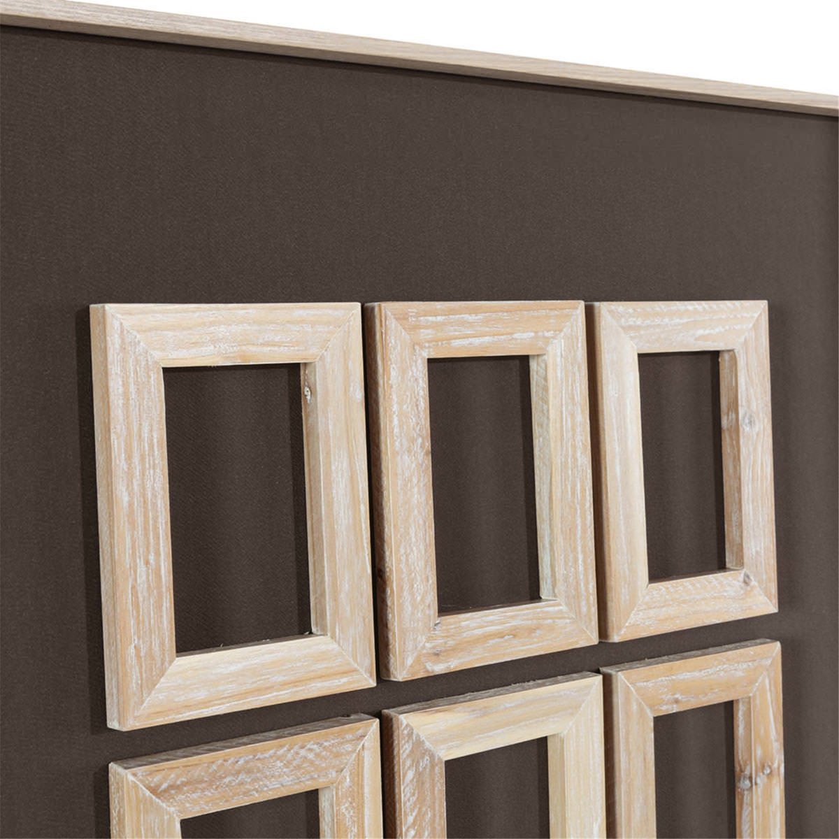Tableau mural en bois blanc lavage, RECOLLECTION