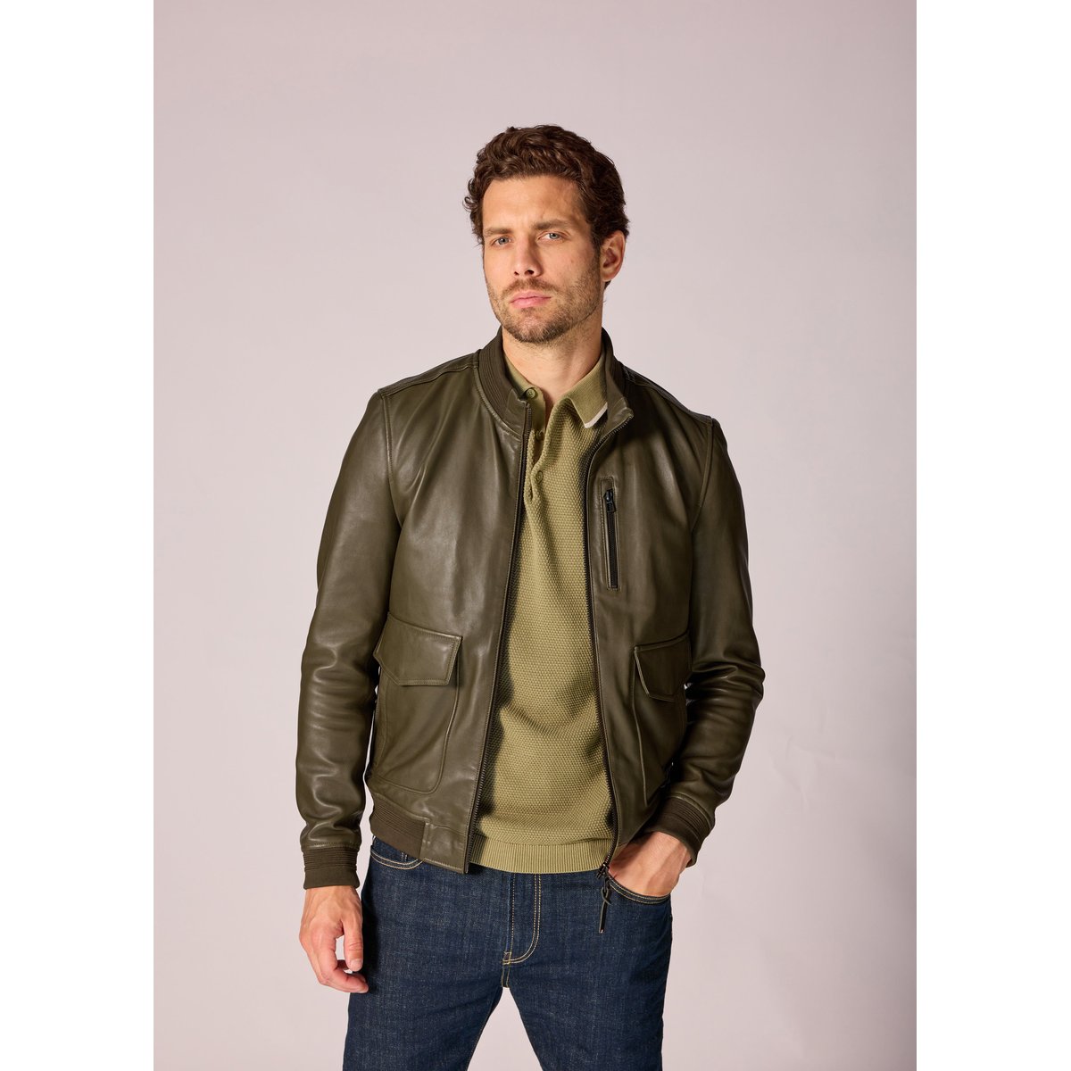col rond col rond FURTIF NAPOLI khaki, REDSKINS