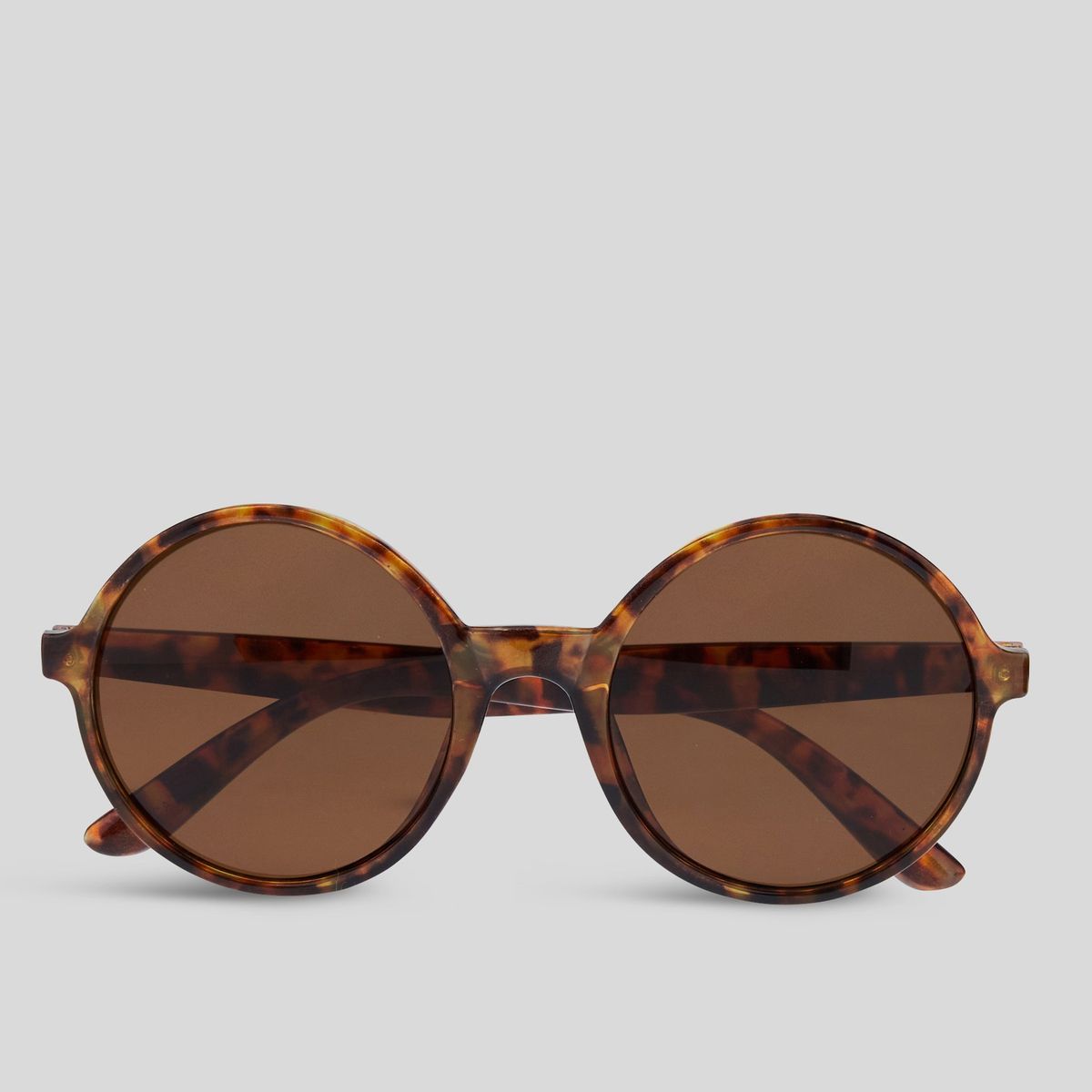 Lunettes de soleil ecaille clair, MONOPRIX