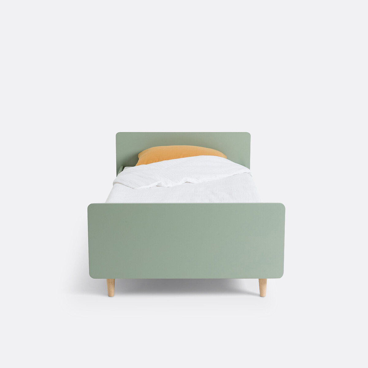 Cama com estrado para criança, Zag verde-acinzentado, LA REDOUTE INTERIEURS