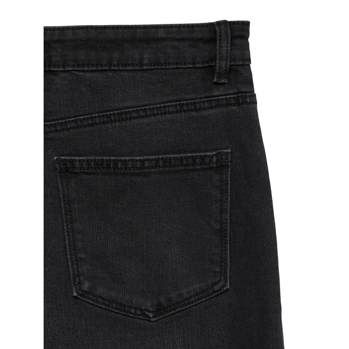 Jean À Coupe Large black denim, VERO MODA