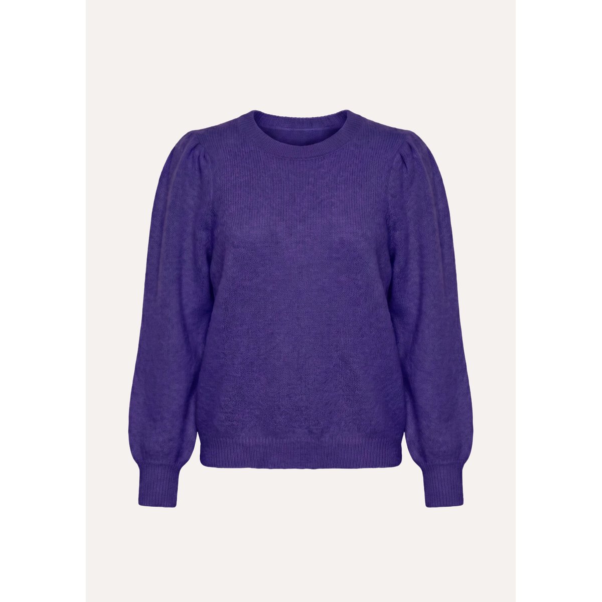 Pull manches longues col rond viola, LA FEE MARABOUTEE