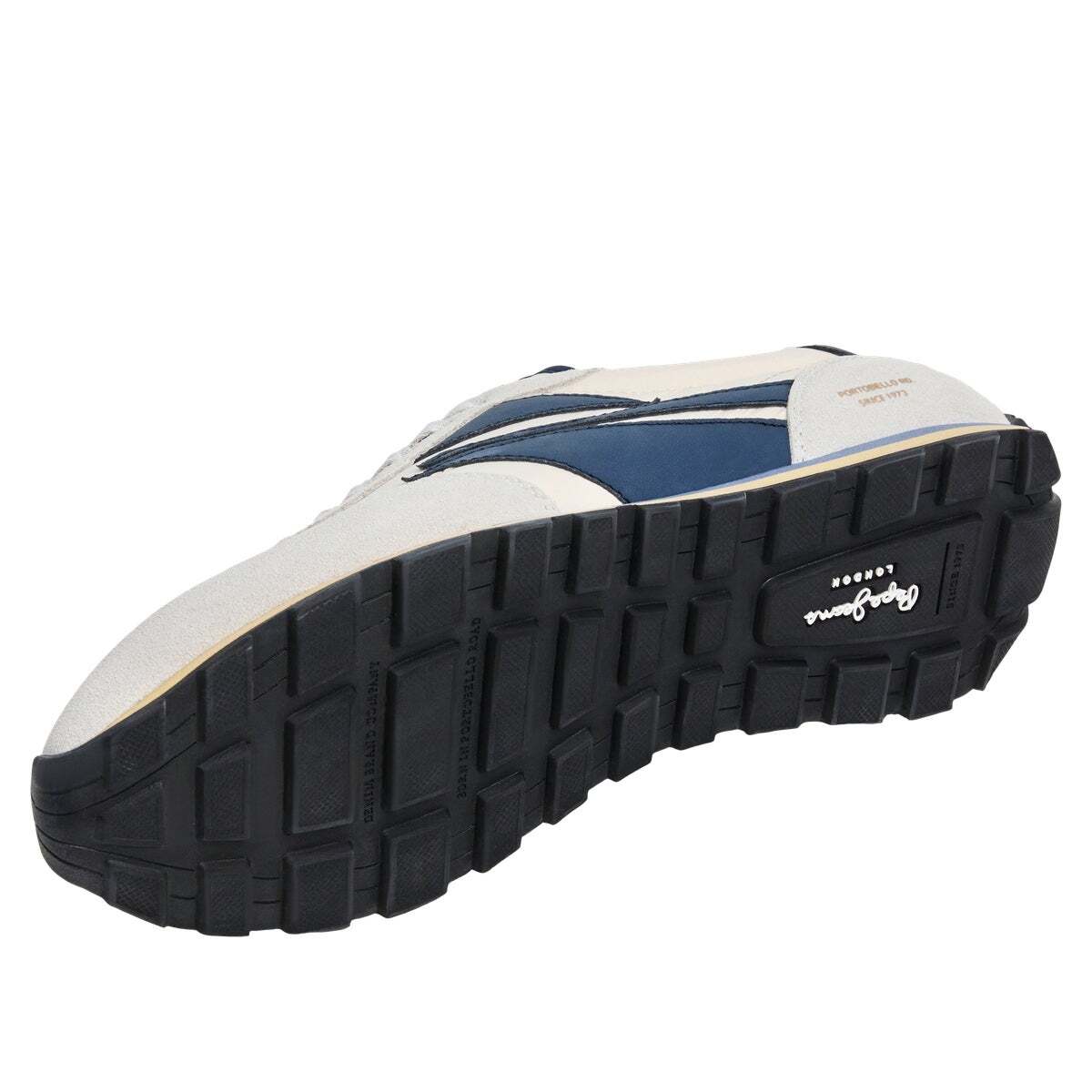 Jason - Baskets De Running Rétro blanc cassé, PEPE JEANS
