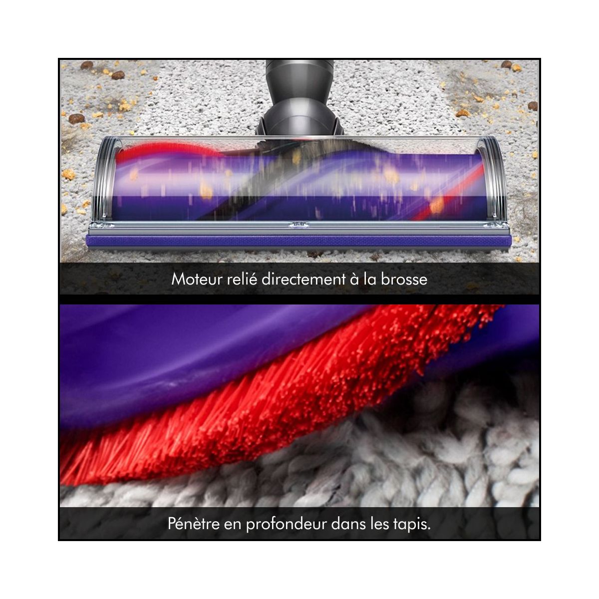 Aspirateur balai V10 Cyclone Submarine couleur unique, DYSON