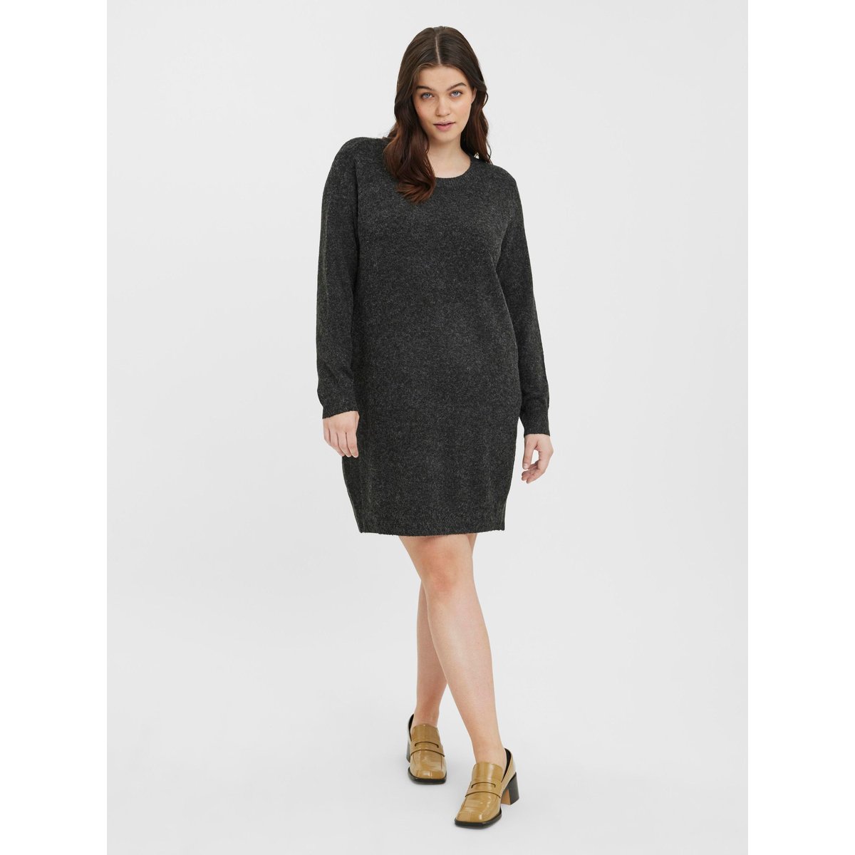 VMDOFFY Robe courte Robe en maille noire - black, VERO MODA