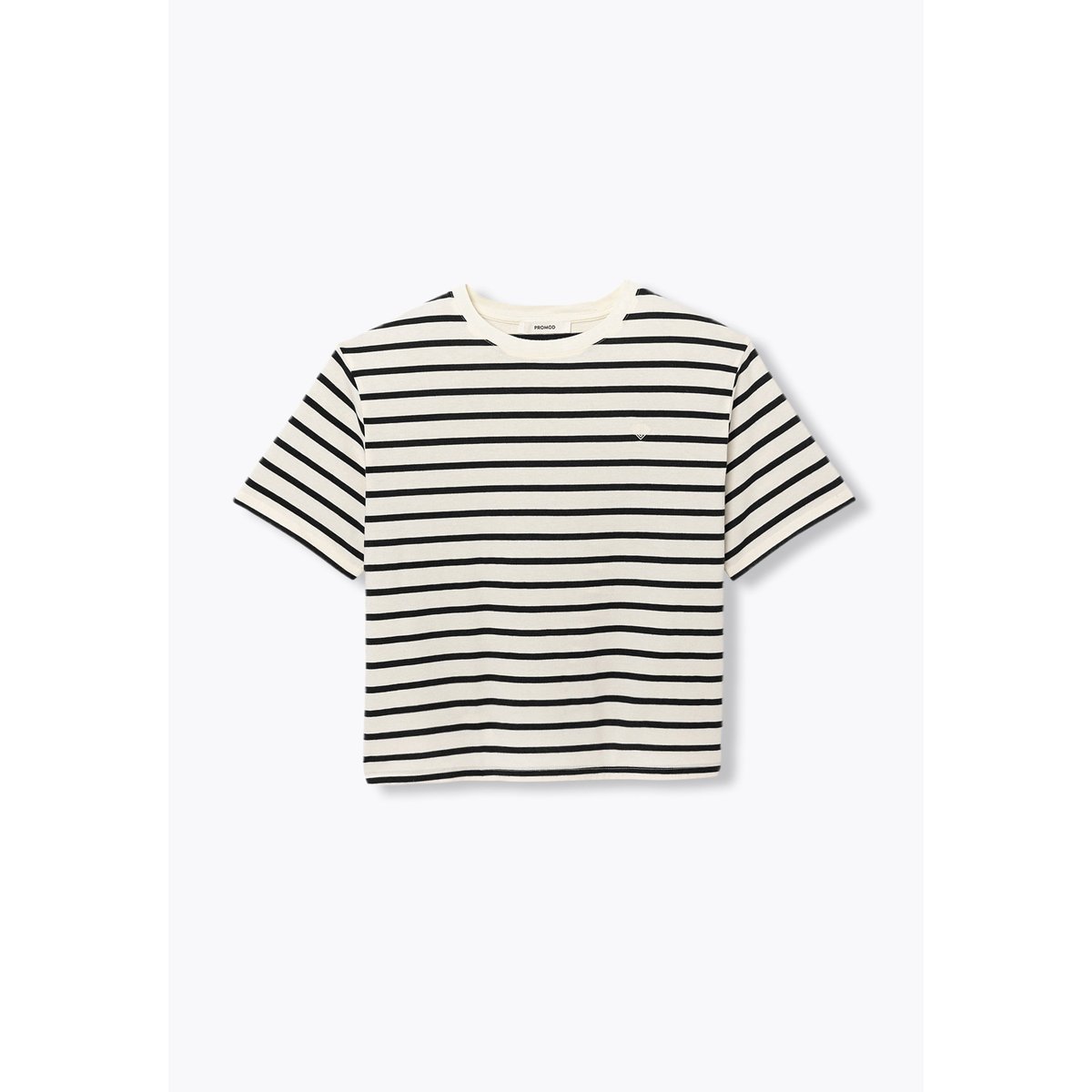 T-shirt marinière rayé marine, PROMOD