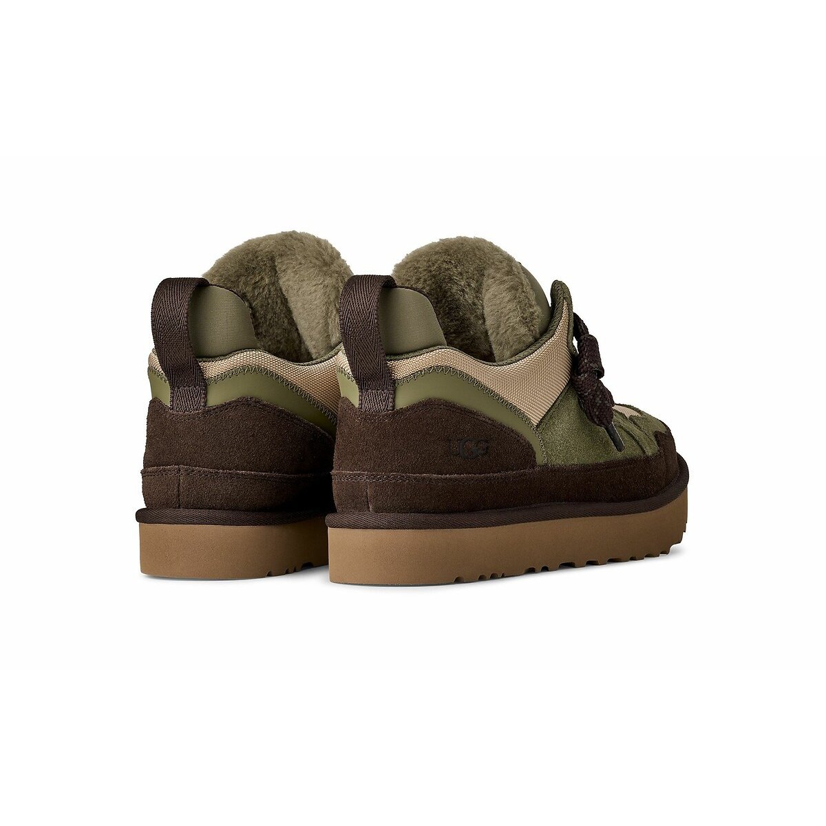 Lowmel Trainers with Faux Fur Lining khaki/black, UGG