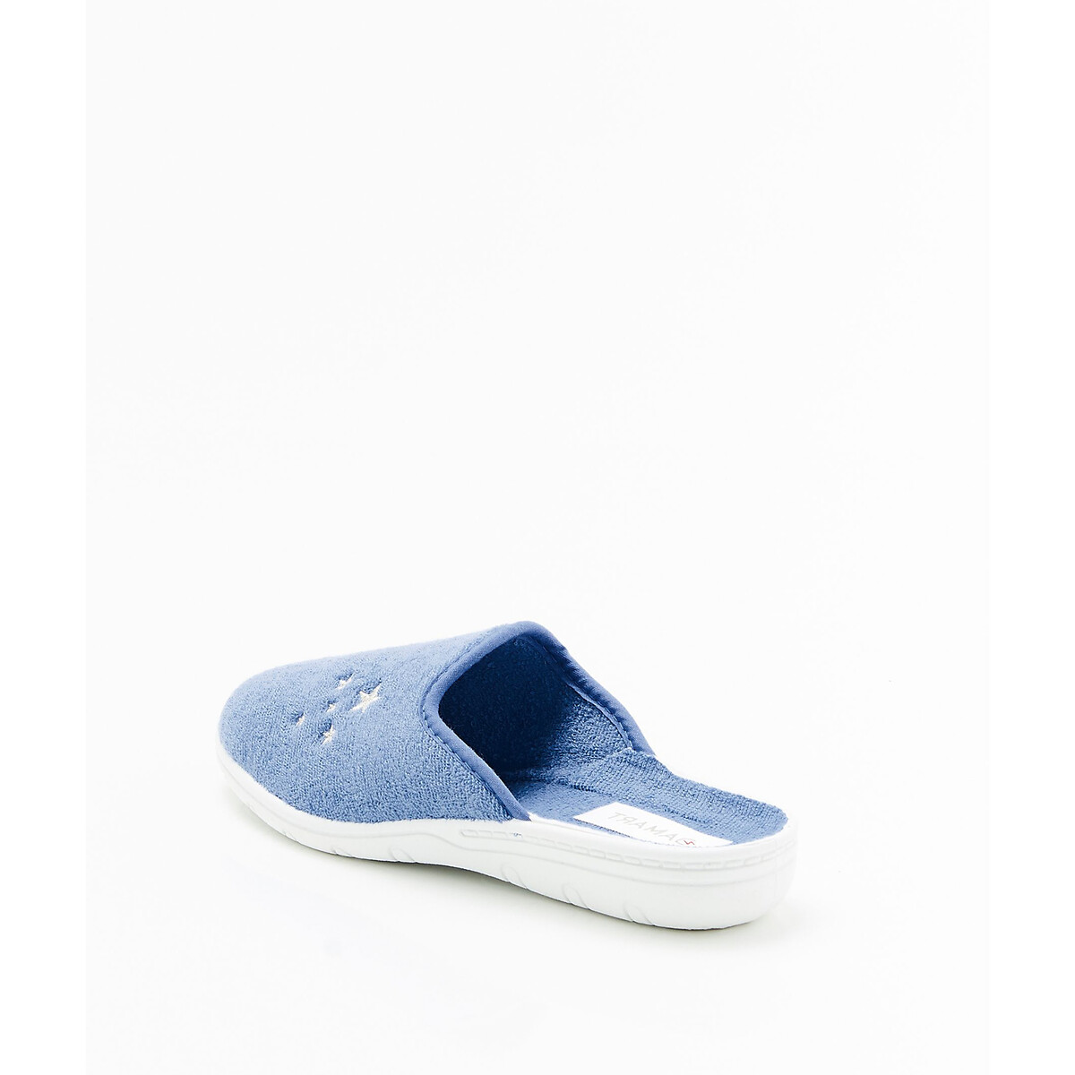 Chaussons mules bleu opaline, DAMART