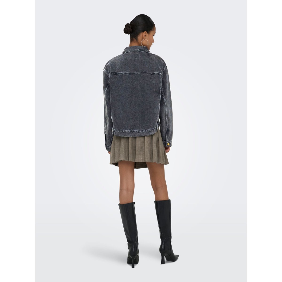 Veste En Jean noire - washed black 1, ONLY