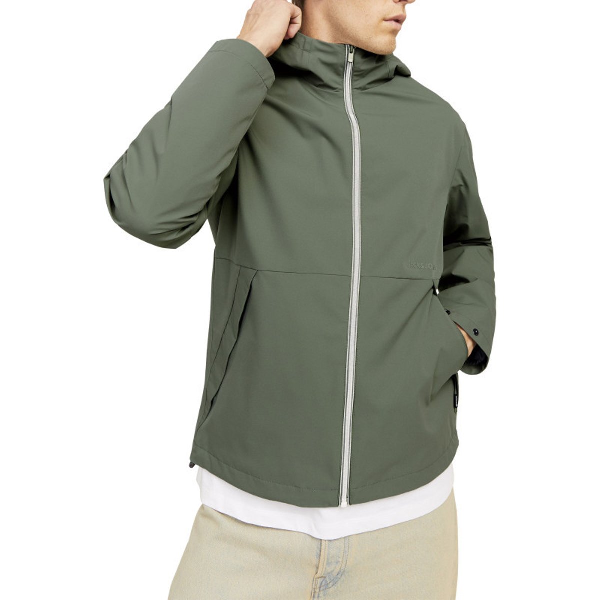 Blouson Premium avec manches longues et col à capuche vert - Taille 2XL vert, JACK AND JONES PREMIUM