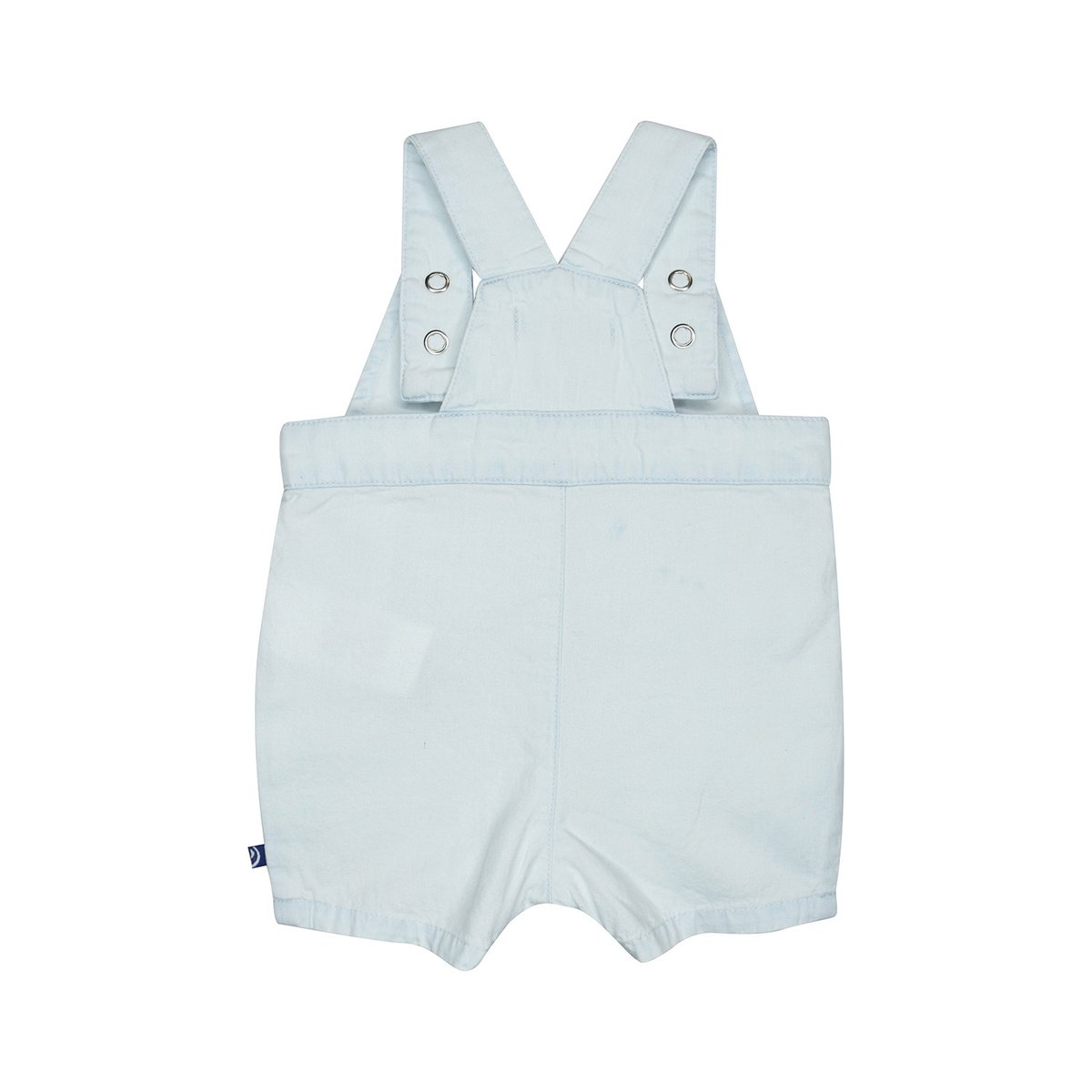 Tee shirt salopette godefroy jean court naissance bleu, SUCRE D'ORGE