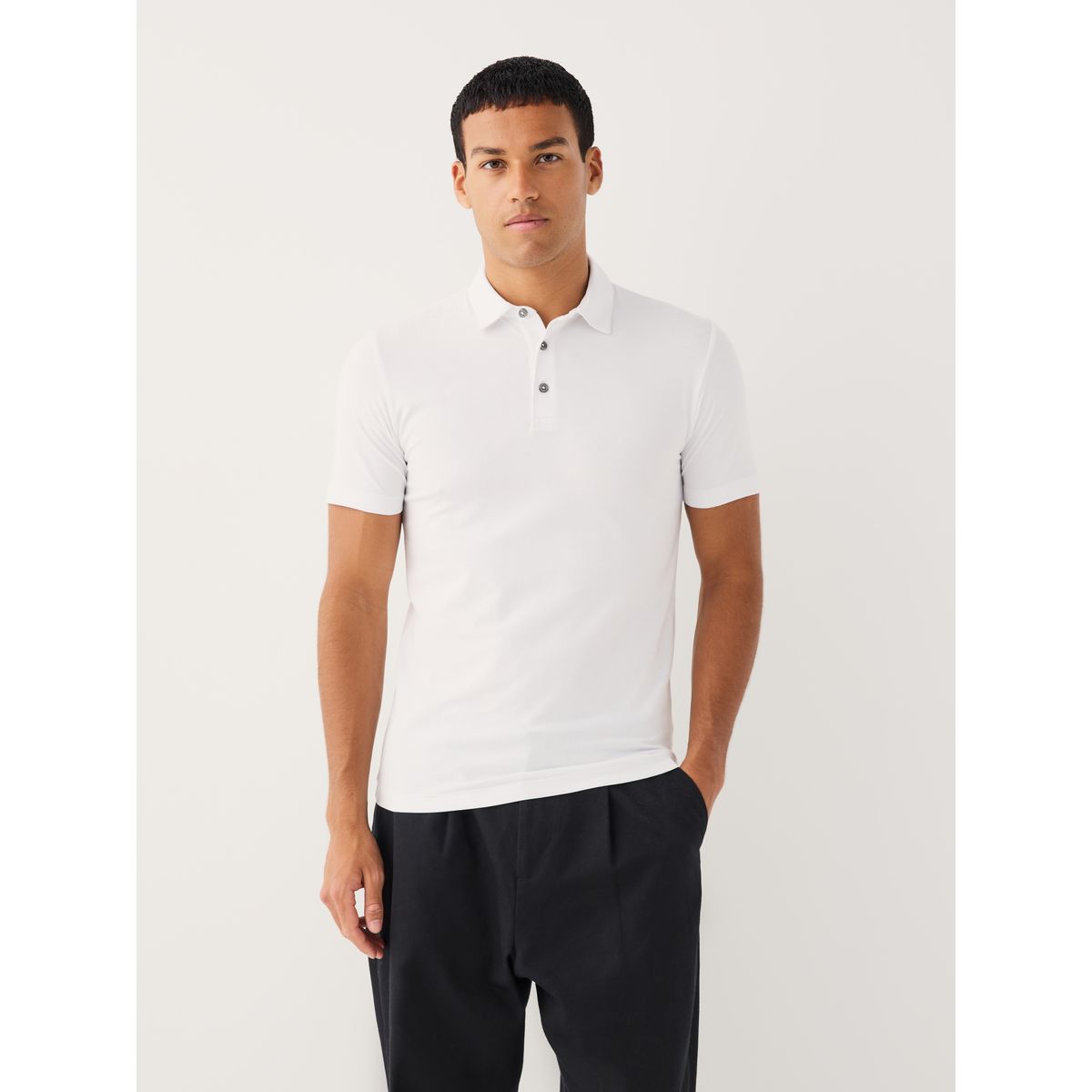 Polos en jersey, lot de 3 blanc/gris/noir, NEXT